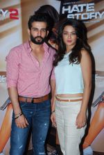 Surveen Chawla, Jay Bhanushali at Hate Story 2 interviews in T-Series Office, Mumbai on 5th July 2014